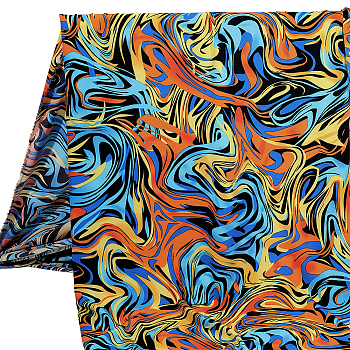 2M Polyester Fabric, Clothing Accessories, Orange, 1540x0.2mm