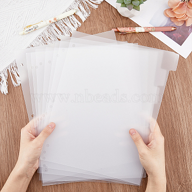 PP Refillable 3-Hole Binder Inner Page Dividers(FIND-WH0152-319)-3