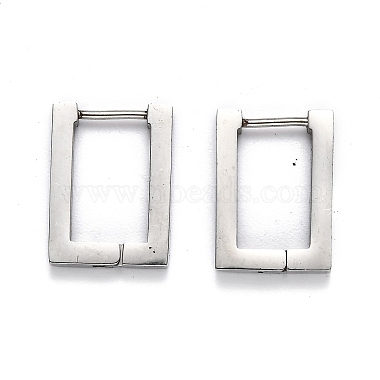 Rectangle 304 Stainless Steel Earrings