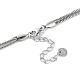 304 Stainless Steel Box Chain Necklaces(NJEW-M213-02P)-3