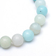 Round Natural Grade A Amazonite Bead Strands(X-G-R345-4mm-16)-2
