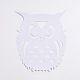 Waterproof Owl Shape Bird Deterrent Stickers(AJEW-WH0022-41)-2