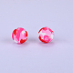 Printed Round Silicone Focal Beads(SI-JX0056A-13)-1