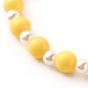 bracelets de perles extensibles acryliques opaques pour enfants(X-BJEW-JB06230)-7