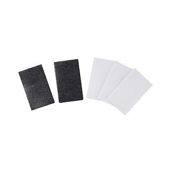 Sponge EVA Sheet Foam Paper Sets, With Double Adhesive Back, Antiskid, Rectangle, Mixed Color, 50x30x2mm, 200pcs/set