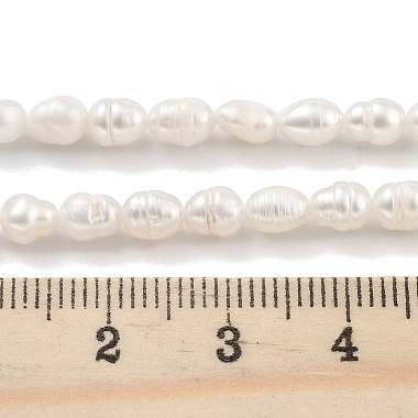 Natural Cultured Freshwater Pearl Beads Strands(PEAR-P062-03A)-5