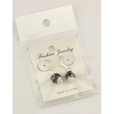 Fashion Gemstone Earrings(EJEW-JE00593)-2