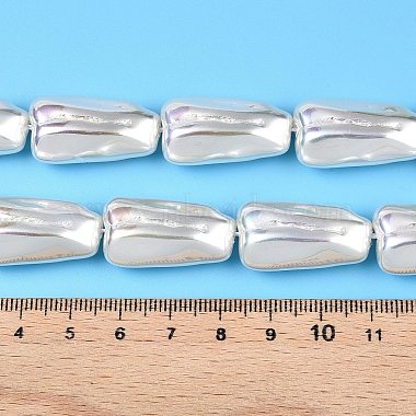 Transparent Spray Painted Glass Beads Strands(GLAA-N001-41)-5