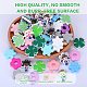 20Pcs 5 Colors Snowflake Food Grade Eco-Friendly Silicone Beads(SIL-SZ0001-21)-5