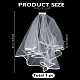1Pc Nylon Bridal Veil(OHAR-LP0004-35)-2
