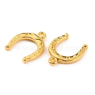 Alloy Pendants, Horseshoes Charms, Golden, 16x13x2mm, Hole: 1.2mm(FIND-WH0146-26G)