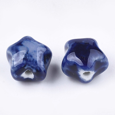 Handmade Porcelain Beads(X-PORC-S498-48B)-2