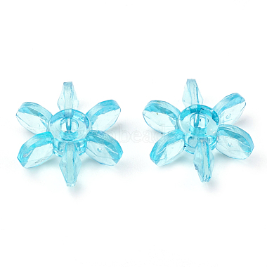 Perles en acrylique transparente(MACR-S296-31)-2