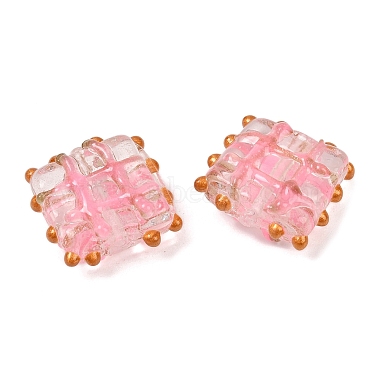 Handmade Gold Sand Lampwork Beads(LAMP-L082-01C)-2