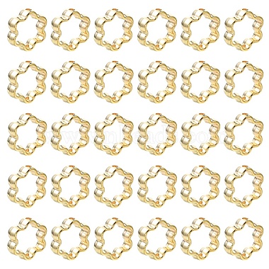 100Pcs CCB Plastic Bead Frame(CCB-YW0001-67B)-1