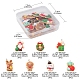 14Pcs 7 Styles Christmas Theme Opaque Resin Pendants(FIND-FS0001-51)-5
