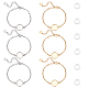 Kit de fabrication de bracelets à maillons en forme de dôme vierge(DIY-UN0004-29)-1