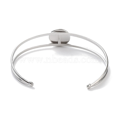 fabrication de bracelets en acier inoxydable anti-ternissement 304(BJEW-B090-03A-P)-3