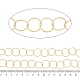 placage ionique (ip) 304 chaînes à maillons en acier inoxydable(CHS-A011-14B-G)-2