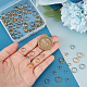 unicraftale 96pcs 6 styles 201 perles intercalaires en acier inoxydable(STAS-UN0044-70)-4