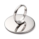 Adjustable 304 Stainless Steel Finger Rings Components(X-A-STAS-F149-18P-J)-2