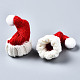 Accessoires d'ornement de chapeau de tricot de noël en polyester(FIND-S324-004)-4
