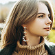 2 Sets 2 Styles Colorful Rhinestone Moon & Star Asymmetrical Earrings(EJEW-FI0001-22)-6