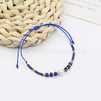 New Colorful Beaded Bracelet Sweet and Cute Girl Style Adjustable Imitation Pearl Bracelet Versatile Bracelet(AR4716-9)