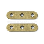 Alloy Spacer Bars, Lead Free & Cadmium Free & Nickel Free, Antique Bronze, 24x6x2mm(PALLOY-00406-AB-NR)