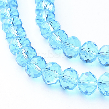 Handmade Glass Beads(GR7X10MMY-20)-2