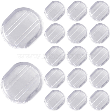 Clear Silicone Clip on Earring Pads