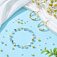 130 perles d'espacement en laiton(KK-AR0004-51S)-4