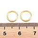 Messing geschlossene Biegeringe(KK-D257-01G-01)-3