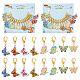 Butterfly Stitch Markers(HJEW-AB00232)-1