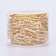 Soldered Brass Paperclip Chains(CHC-G005-12G)-6