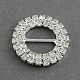 Brillant anneau de mariage ruban d'invitation boucles(RB-R007-27mm-01)-1