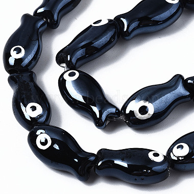 Handmade Porcelain Ceramic Beads Strands(X1-PORC-T006-03A)-3