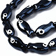 Handmade Porcelain Ceramic Beads Strands(X1-PORC-T006-03A)-3