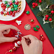 Christmas Theme Acrylic Beads Set(OACR-SP0001-20A)-3