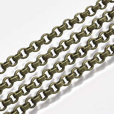 Iron Groove Link Rolo Chains(CH-S125-010A-AB)-2