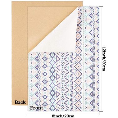 PU Leather Fabric Sheet(DIY-FG0001-15)-2