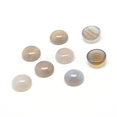 Half Round Natural Agate Cabochons