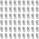 400Pcs CCB Plastic Tube Bails(CCB-SC0001-28P)-7