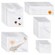 40Pcs 5 Styles Transparent Plastic Envelopes Folders(AJEW-UN0002-37)-1