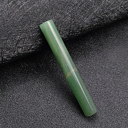 Natural Green Aventurine Healing Column Stone Ornaments, Reiki Stone for Energy Balancing Meditation Therapy, 75x10mm(PW-WG32284-01)