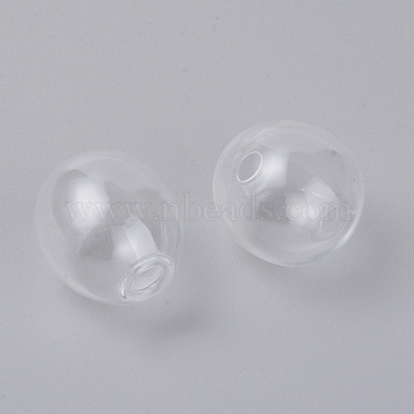 Clear Oval Glass Bottles