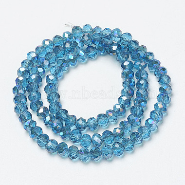 Electroplate Glass Beads Strands(X-EGLA-A034-T6mm-I04)-2