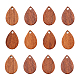 20Pcs Walnut Wood Pendants(WOOD-CJ0001-24)-4