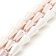 Electroplated Shell Pearl Beads Strands(BSHE-G027-06)-1