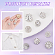 24Pcs 4 Styles 1-Hole Alloy Rhinestone Shank Buttons(BUTT-GA0001-18)-3